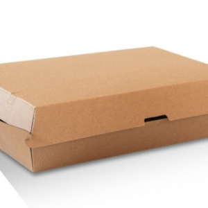 Corrugated Enviro Clamshell PLAIN "Family" (290 x 170 x 85 mm)